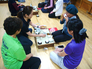 韓国茶・菓子作り体験